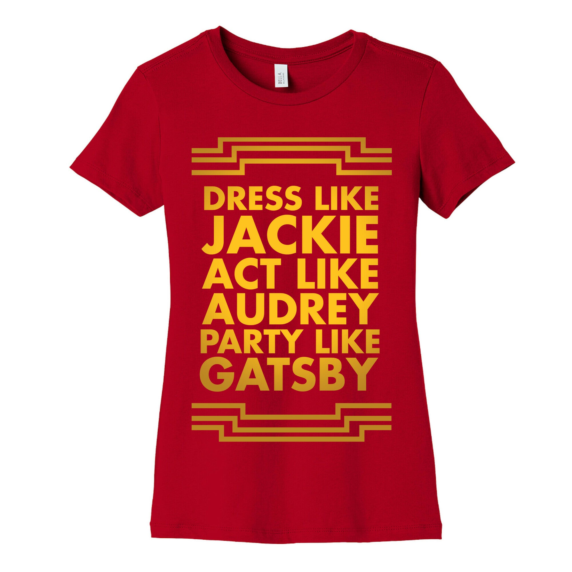 Party Like Gatsby Women's Cotton Tee